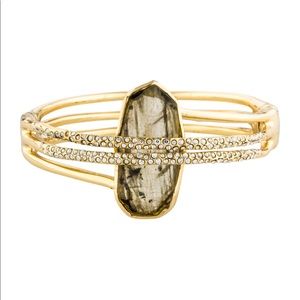 Alexis Bittar Labradorite Orbital Cuff Bracelet